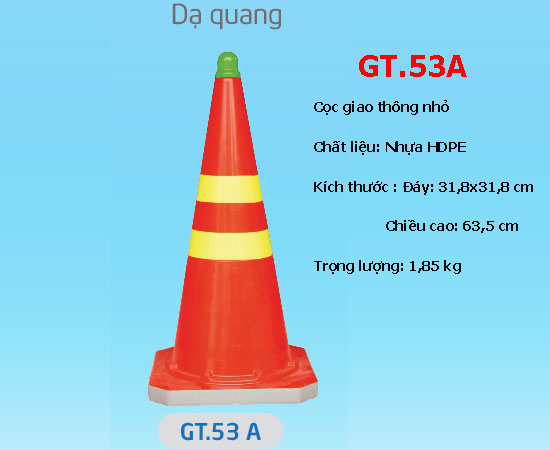 Cọc giao thông nhỏ dạ quang - GT.53A giá rẻ tại TP.HCM