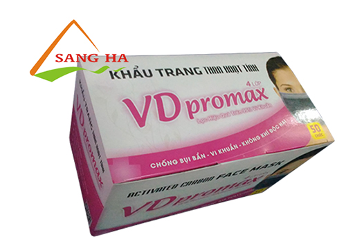 Khẩu trang y tế VD Promax 4 lớp giá rẻ tại TP.HCM