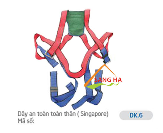 Dây an toàn mẫu singapore - DK.6 giá rẻ tại TP.HCM