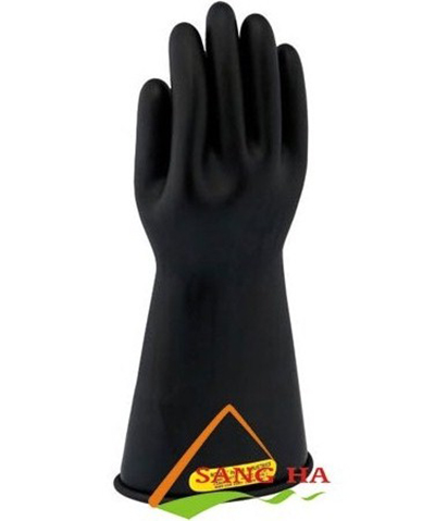 Găng tay cách điện cao áp 20KV - Novax (đen)